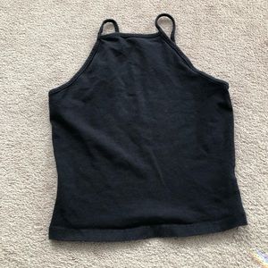 Garage Blue Crop Top